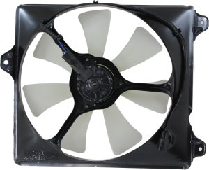 A/C Condenser Fan Assembly, Right (Passenger) for 1997-1999 Toyota Camry/1997-1998 Lexus ES300, 3.0L Engine, Replacement