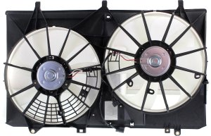 Radiator Fan Assembly for 2011-2013 Toyota Sienna, 2.7L Engine, Without Control Module, Replacement