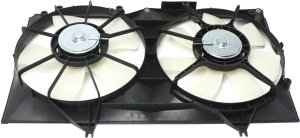 Dual Radiator Fan Assembly for Lexus ES330 2004-2006, Replacement