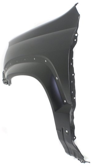 Front Fender for Lexus GX470 2003-2009, Left (Driver), Primed (Ready to Paint), with Side Light Hole, Replacement