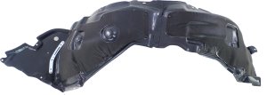 Front Fender Liner for Lexus IS250/IS350 2011-2013 Right (Passenger), Plastic, Vacuum Formed, Excludes C Model, with Extension Sheet, Replacement