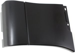 Fender Molding for Lincoln Town Car 1998-2011, Front Side, Right (Passenger), Black, Replacement