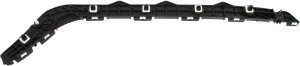 Rear Bumper Bracket Support for Lexus ES350 2007-2012, Right (Passenger) Side, Plastic, Replacement