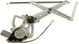 Front Window Regulator with Motor for Toyota Land Cruiser/Lexus LX470 1998-2007, Right (Passenger), Power, Replacement
