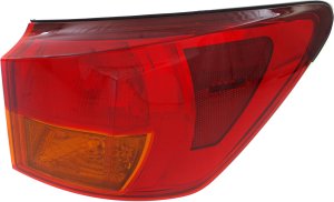 Tail Light for Lexus IS250/IS350 2006-2008, Right (Passenger), Outer, Lens and Housing, From March 2006 to August 2008, Replacement