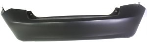 Rear Bumper Cover for Lexus ES350 2007-2012, Primed (Ready to Paint), Without Parking Aid Sensor Holes, Replacement
