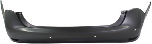 Rear Bumper Cover for Lexus GS350/GS450H 2013, Primed (Ready to Paint), with Parking Aid Sensor Holes, Replacement
