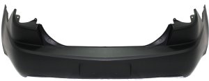 Rear Bumper Cover for 2007-2009 Lincoln MKZ, Primed (Ready to Paint), Replacement