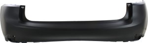 Rear Bumper Cover for Lexus IS200T/IS250/IS300/IS350 (2014-2016), Primed (Ready to Paint), Without Parking Distance Control Sensor Holes, Excluding C Model, Replacement