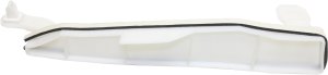 Rear Bumper Retainer for Lexus LS460/LS600H 2010-2012, Left (Driver), Plastic, Replacement