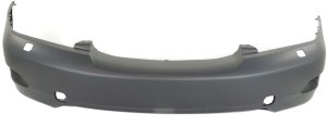 Front Bumper Cover for Lexus RX330 (2004-2006)/RX350 (2007-2009), Primed (Ready to Paint), with Headlight Holes, Laser, Radar Cruise Control, USA Built Vehicle, Replacement