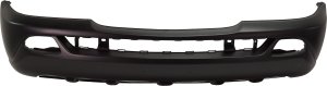 Front Bumper Cover for Mercedes-Benz ML-Class 2001-2005, Primed (Ready to Paint), without Headlight and Parktronic Holes, Replacement
