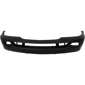 Front Bumper Cover for ML-Class Mercedes Benz 2001-2005, Primed (Ready to Paint), without Headlight Holes, with Parktronic Holes, Replacement