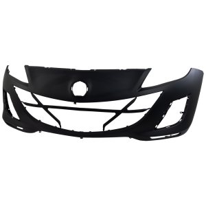 Front Bumper Cover for 2010-2010 Mazda 3, Primed (Ready to Paint), 2.0L Engine, Replacement