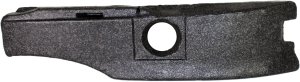 Front Bumper Absorber for Mercedes-Benz ML-Class 2006-2011, Left (Driver) Outer Impact, Without Sport and AMG Styling Package, Replacement