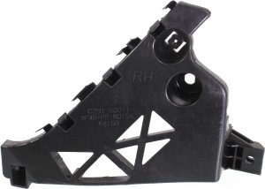 Front Bumper Retainer for Mazda 5 2008-2010, Right (Passenger) Side Reinforcement Bracket, Plastic, Replacement