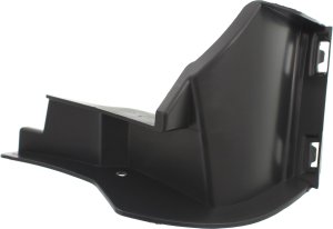 Front Bumper Retainer for Mercedes-Benz C-Class Coupe/Sedan 2012-2014, Right (Passenger), Inner, Black, with AMG Package, Replacement