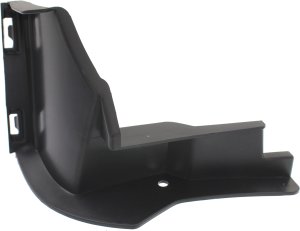 Front Bumper Retainer for Mercedes-Benz C-Class 2012-2014, Left (Driver), Inner, Black, with AMG Package, Coupe/Sedan, Replacement