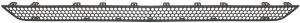 Front Bumper Grille for Mercedes-Benz ML-Class 1998-2005, Primed (Ready to Paint), Air Intake, Chassis (163), Replacement