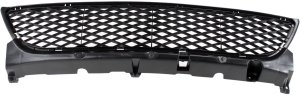 Front Bumper Grille Front Cover for 2004-2006 Mazda 3, Standard Type, Black, Sedan, Replacement
