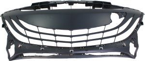 Front Bumper Grille for Mazda 3 2010-2013, Lower, Compatible with 2.3L Engine, Replacement