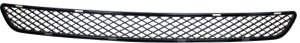 Front Bumper Grille for Mercedes-Benz ML-Class 2006-2008, Textured Black, Air Inlet, Without AMG Styling Package, Without Sport Package, Replacement