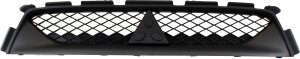 Upper Front Bumper Grille for 2011-2012 Mitsubishi Outlander Sport/RVR, Textured Black, Replacement