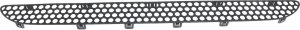 Front Bumper Grille for Mercedes-Benz ML-Class 1998-2005, Air Inlet, Textured, 30.71 Inches, with Sport Package and Round Fog Lights, Replacement