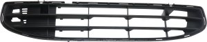 Front Bumper Grille for 2014-2015 Mitsubishi Mirage, Lower Position, Textured Gray, Replacement