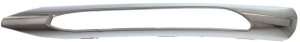 Front Bumper Molding for Mercedes-Benz C-Class 2012-2015, Chrome and Plastic, with AMG Package, Left (Driver) Side, Suitable for Coupe/(Sedan 2012-2014), Replacement