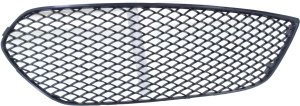 Fog Light Cover for Mercedes-Benz CLA-Class 2014-2016, Right (Passenger) Side, Outer, Textured, CLA250 with AMG Styling Package, Replacement