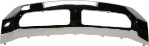 Front Bumper Molding for Mercedes Benz ML250/ML350 2012-2015, Lower Chrome, Without AMG Styling Package, Replacement