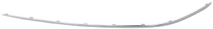 Front Bumper Molding for Mercedes-Benz S-CLASS 2003-2006, Right (Passenger) Side, Chrome, (220) Chassis, Replacement