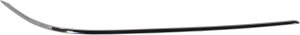 Front Bumper Molding for Mercedes-Benz E-Class 2010-2013, Right (Passenger) Outer, Chrome, without AMG Styling Package, Sedan/Wagon, Replacement