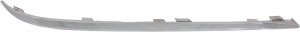 Front Bumper Molding for Mercedes-Benz C-Class 2008-2011, Right (Passenger) Side, without AMG Styling Package, Replacement