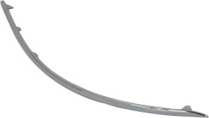 Front Bumper Molding for Mercedes-Benz C-Class 2008-2011, Left (Driver) Side, Excludes AMG Styling Package, Replacement