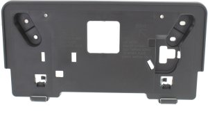 Front License Plate Bracket for Mazda 3 2012-2013, Fits 2.0L/2.5L Engine, Without Fog Lights, Sedan/Hatchback, Replacement