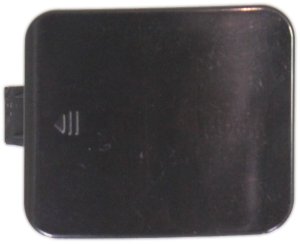Front Bumper Tow Hook Cover for Mercedes-Benz S-Class (2007-2011), Black (Code 040), Replacement