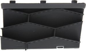 Front Bumper Tow Hook Cover for Mazda CX-9 2010-2012, Left (Driver) Side, Black, Replacement