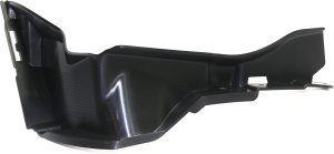 Front Bumper Support Lower Cover, Plastic, for 2015-2018 C-Class Mercedes Benz, Left (Driver), Excluding C63/C350, Convertible/Coupe/Sedan, with AMG Styling Package, Replacement