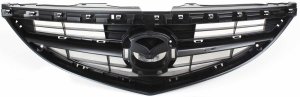 Textured Black Grille for 2009-2013 Mazda 6, Replacement