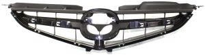 Grille for Mazda 5 2008-2010, Paintable Shell and Insert, ABS Material, Replacement