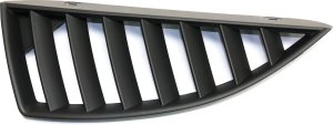 Paintable Shell and Insert Grille for 2004-2005 Mitsubishi Lancer Sedan/Wagon with ABS, Left (Driver) Side, 7 Strips, Replacement