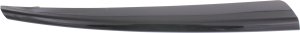 Grille Molding for Mazda 6 2014-2017, Right (Passenger) Side, Center Protector, Painted Black without LED Light Holes, Replacement
