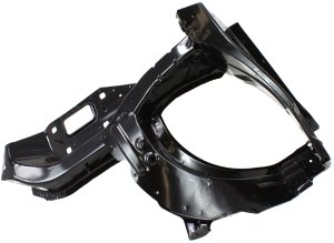 Headlight Bracket for Mercedes ML-Class 2006-2011, GL-Class 2007-2012, Left (Driver) Mounting Panel, Replacement