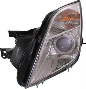 Headlight Assembly for Milan, 2010-2011, Left (Driver), Halogen, Replacement