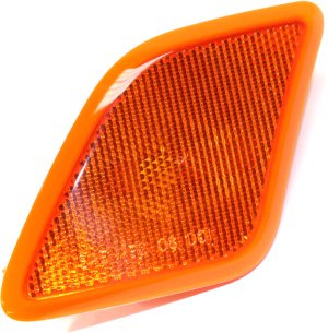 Front Side Marker Light Lens and Housing for Mercedes-Benz S-Class 2010-2013, Left (Driver), Replacement