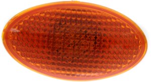 Front Side Marker Light Assembly for Cooper 2002-2008, Amber Lens, Right (Passenger) = Left (Driver), Repeater Light, Replacement