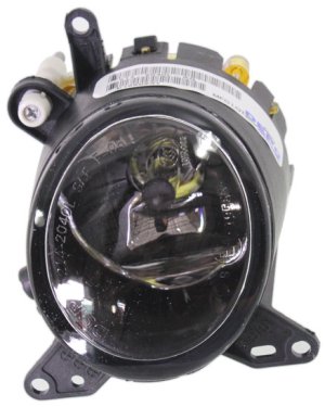 Front Fog Light Assembly for Mitsubishi Lancer 2008-2015, Left (Driver) Side, Replacement