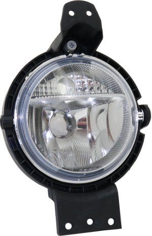Front Fog Light for MINI Cooper Countryman 2011-2014, Cooper Paceman 2013-2016, Right (Passenger)=Left (Driver), Lens and Housing, Replacement